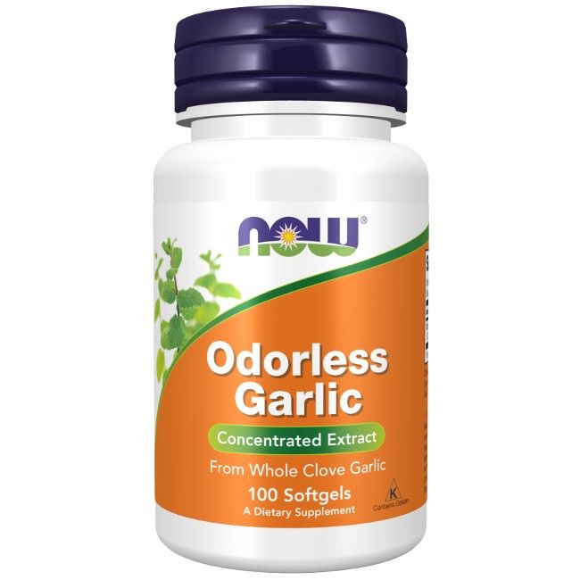 Now Foods Geruchloser Knoblauch 50 mg 100 Softgels