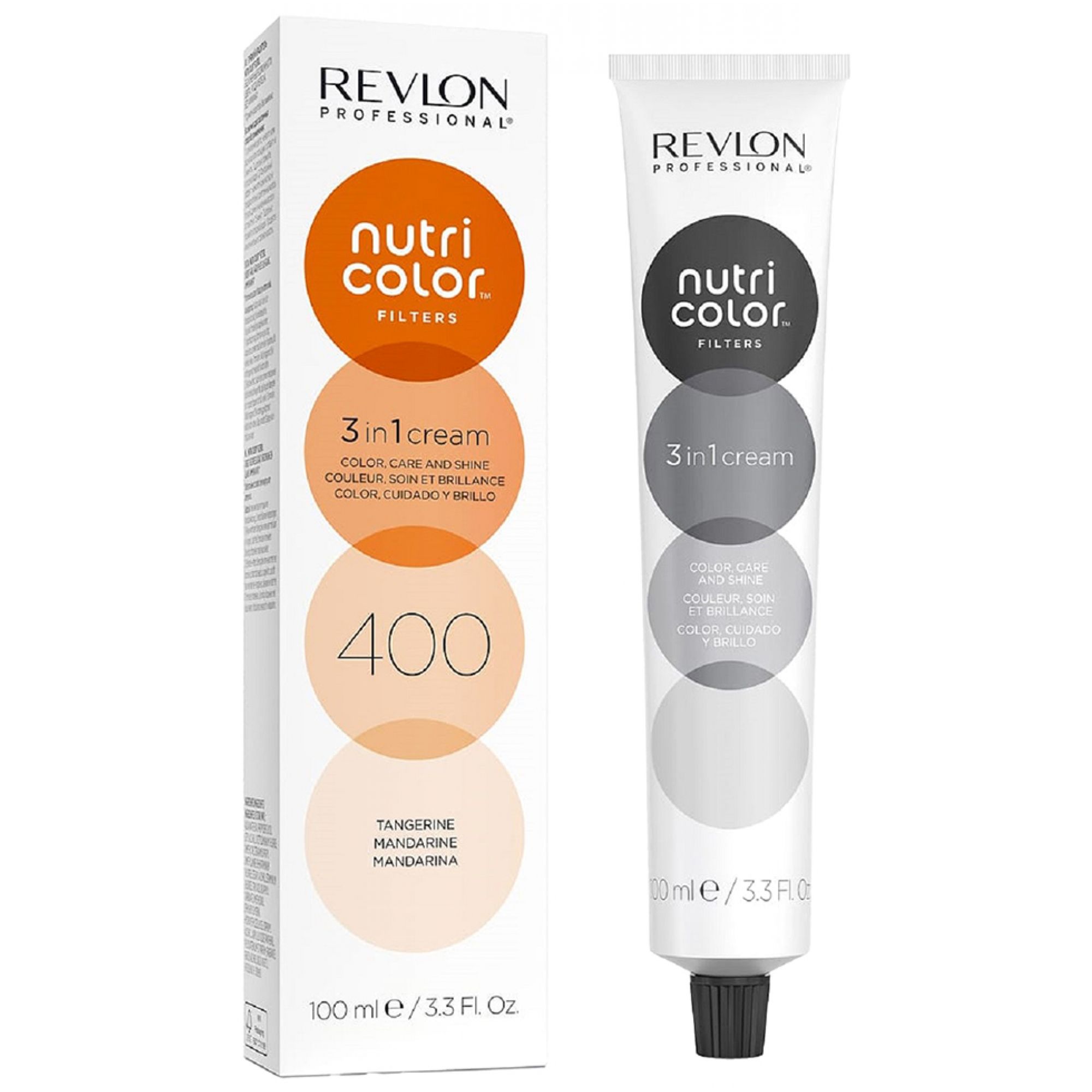 Revlon Nutri Color Filters 400 Tangerine Tube und Kartonverpackung, 100ml.