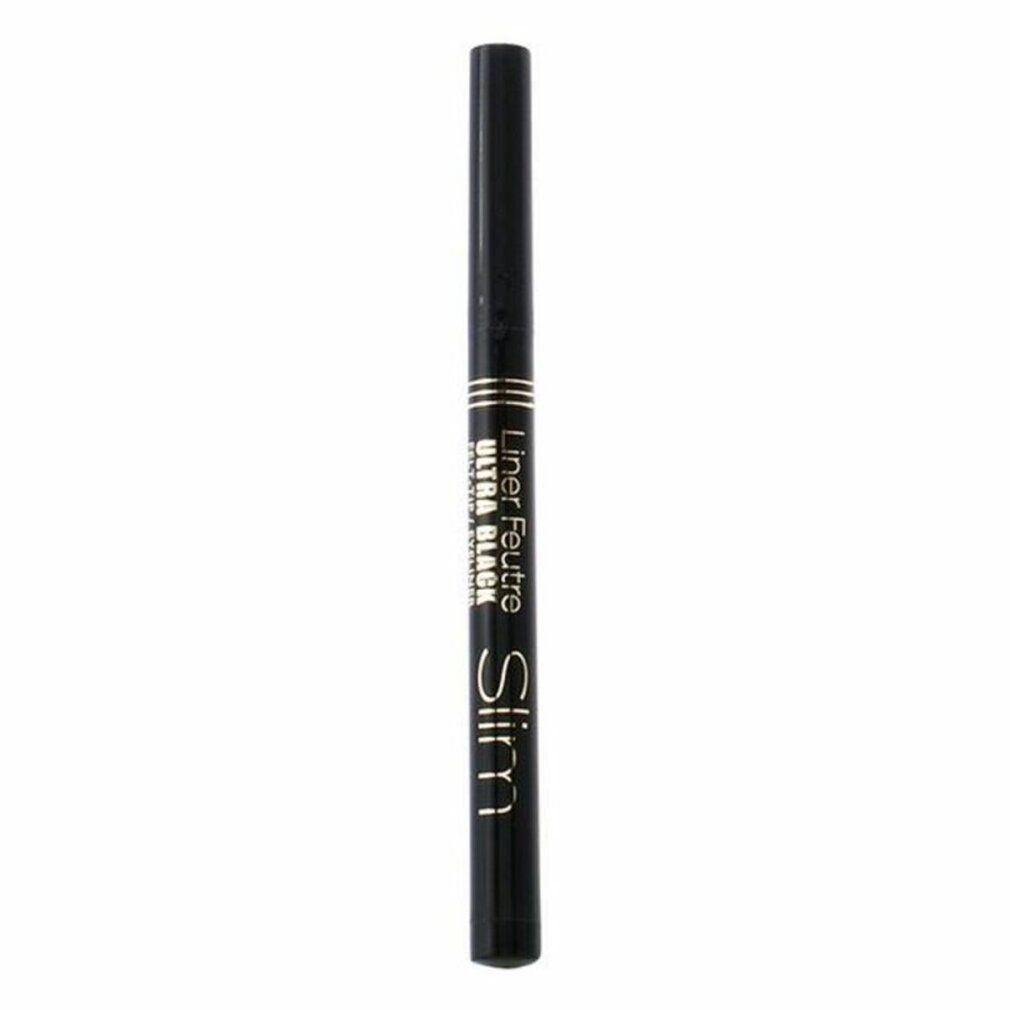 Schwarzer Eyeliner-Stift. Aufschrift: Liner Feutre Slim Ultra Black.