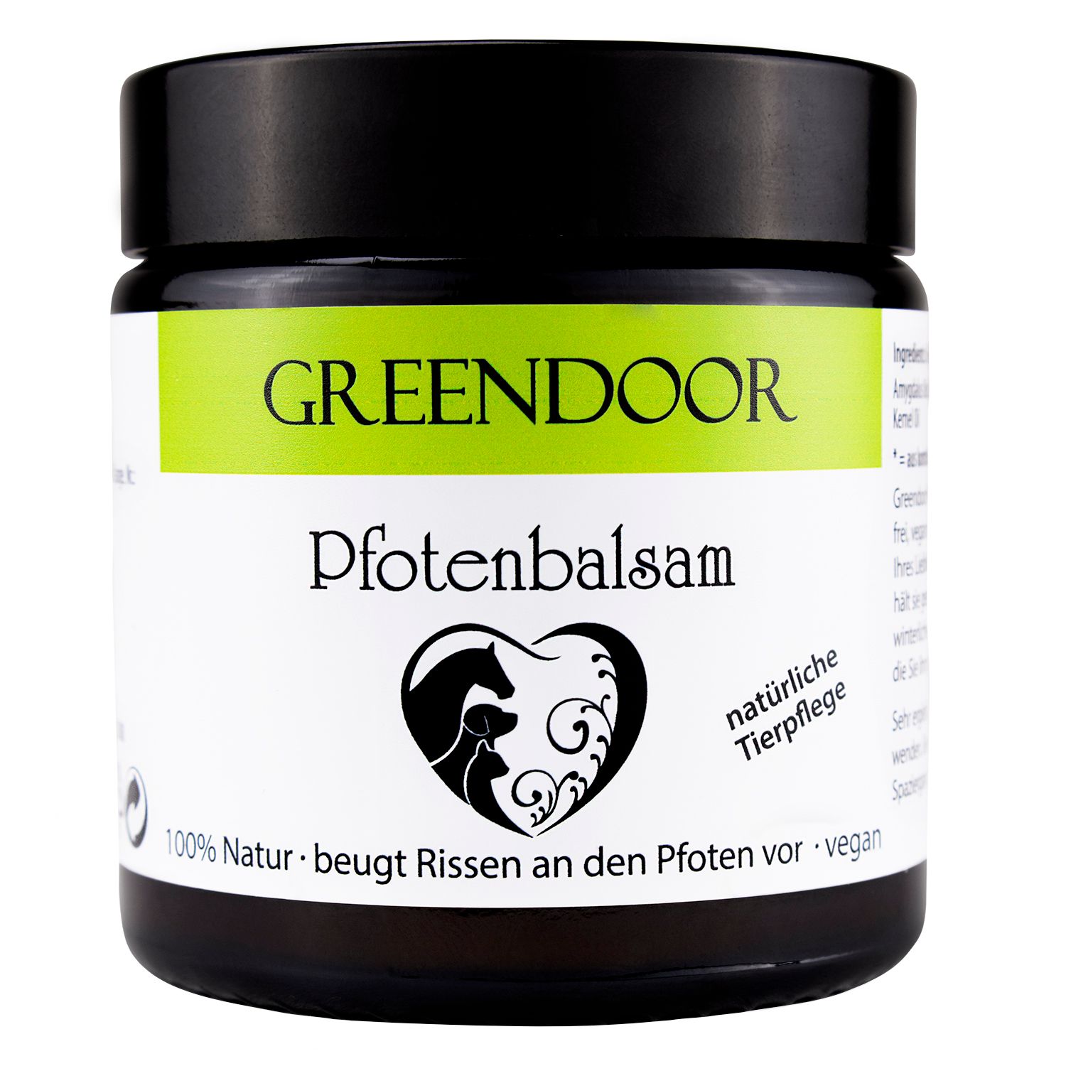 Pfotenbalsam, rein pflanzlich vegan