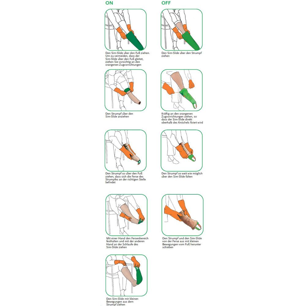 Arion Sim-Slide An- und Ausziehhilfe