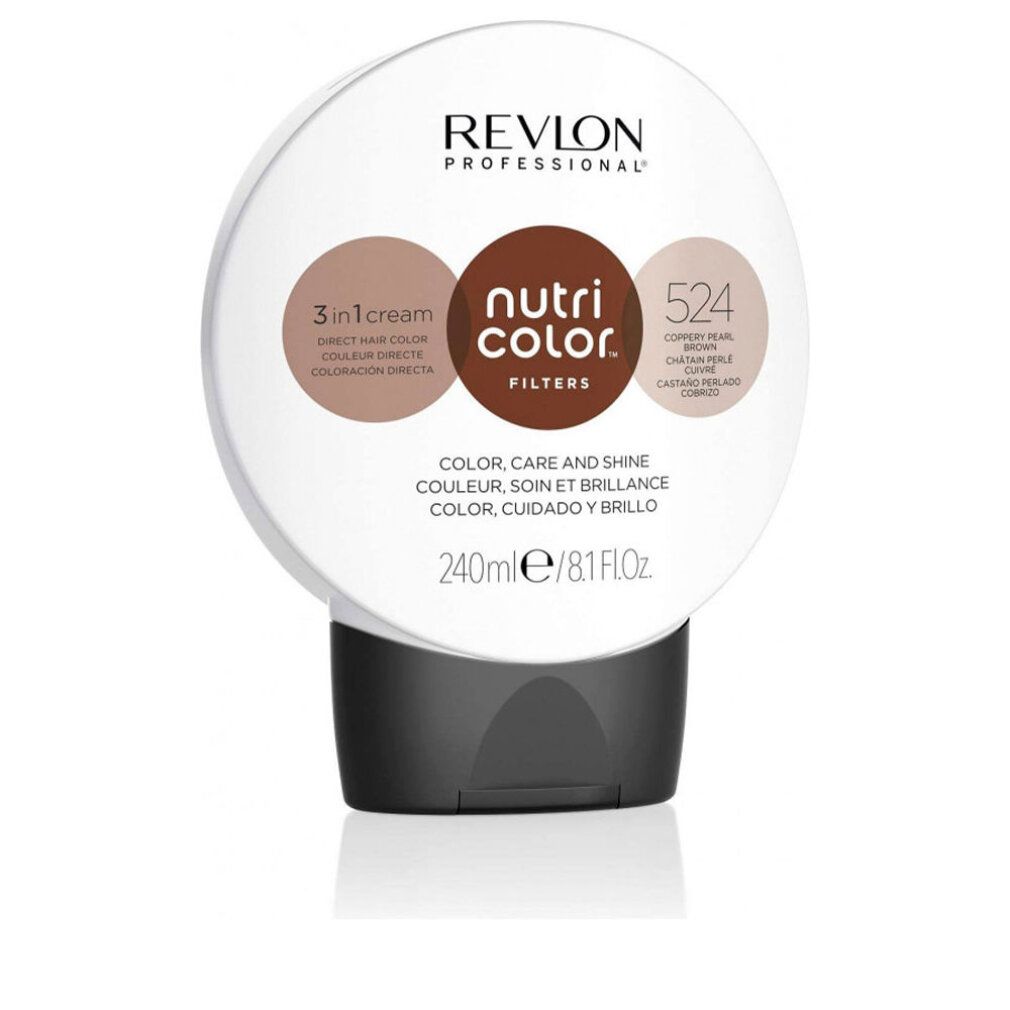 Revlon Nutri Color Filters 524 Cooper Pearl Brown Flasche, 240ml.