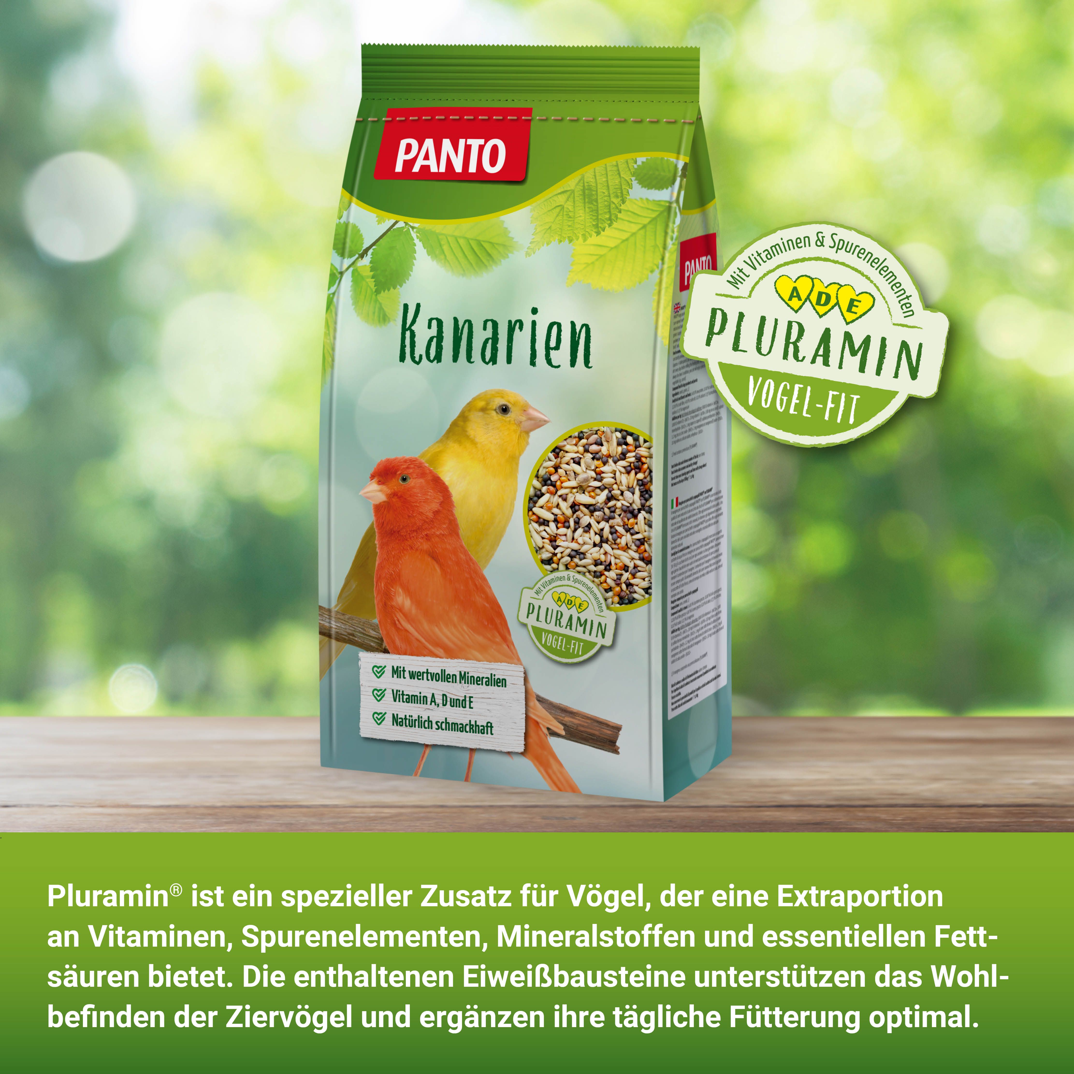 PANTO® Kanarienfutter mit Pluramin®