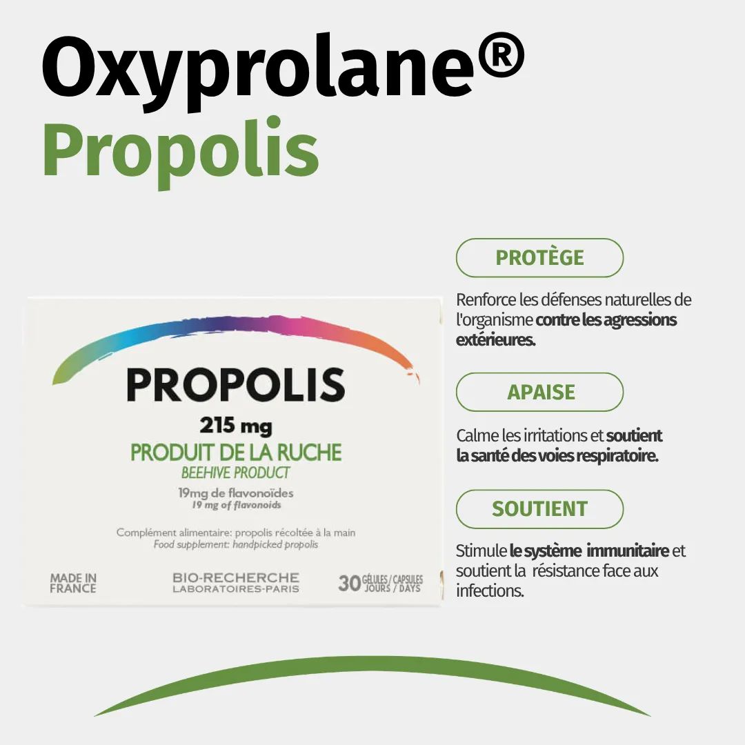 Oxyprolane® - Propolis – Unterstützung der natürlichen Abwehrkräfte