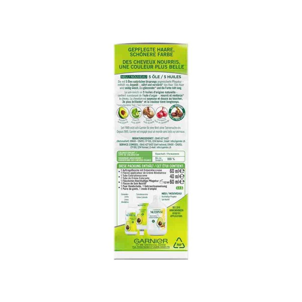 Garnier - Nutrisse Ultra Creme Permanente Haarfarbe