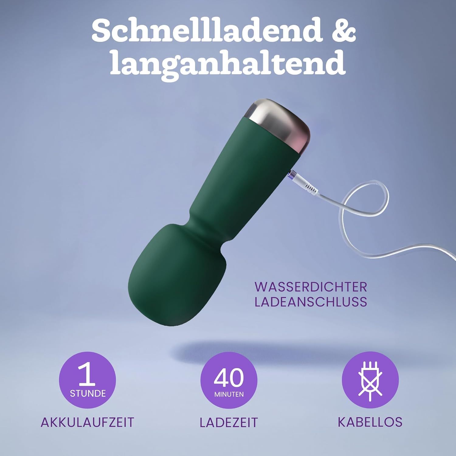 Oliver James Bullet Mini Vibrator Grün