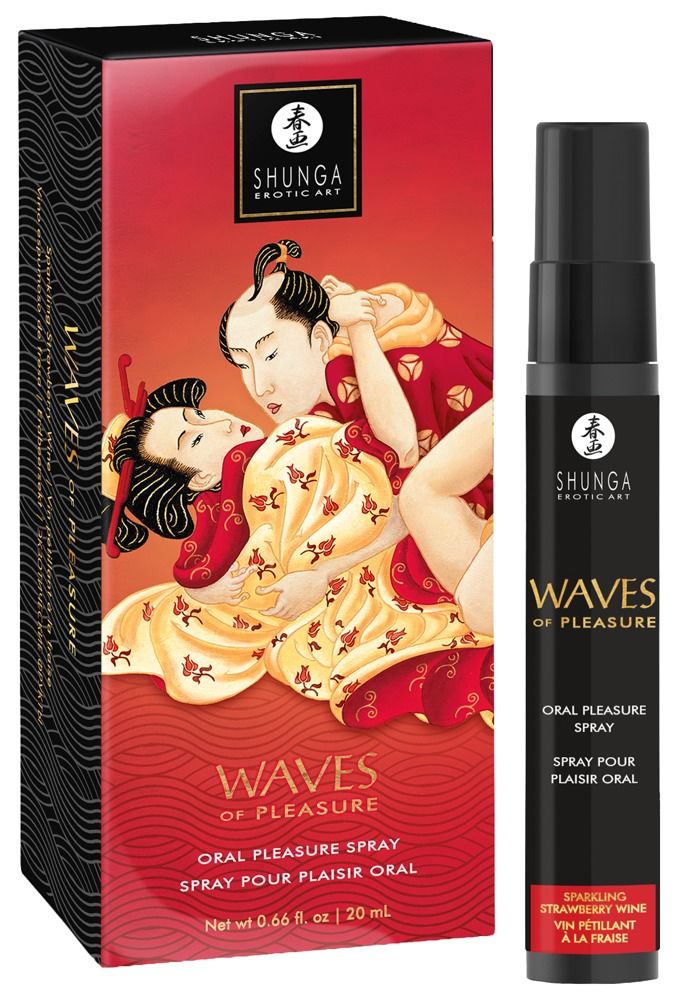Shunga Erotic Art - Waves of Pleasure - Spray