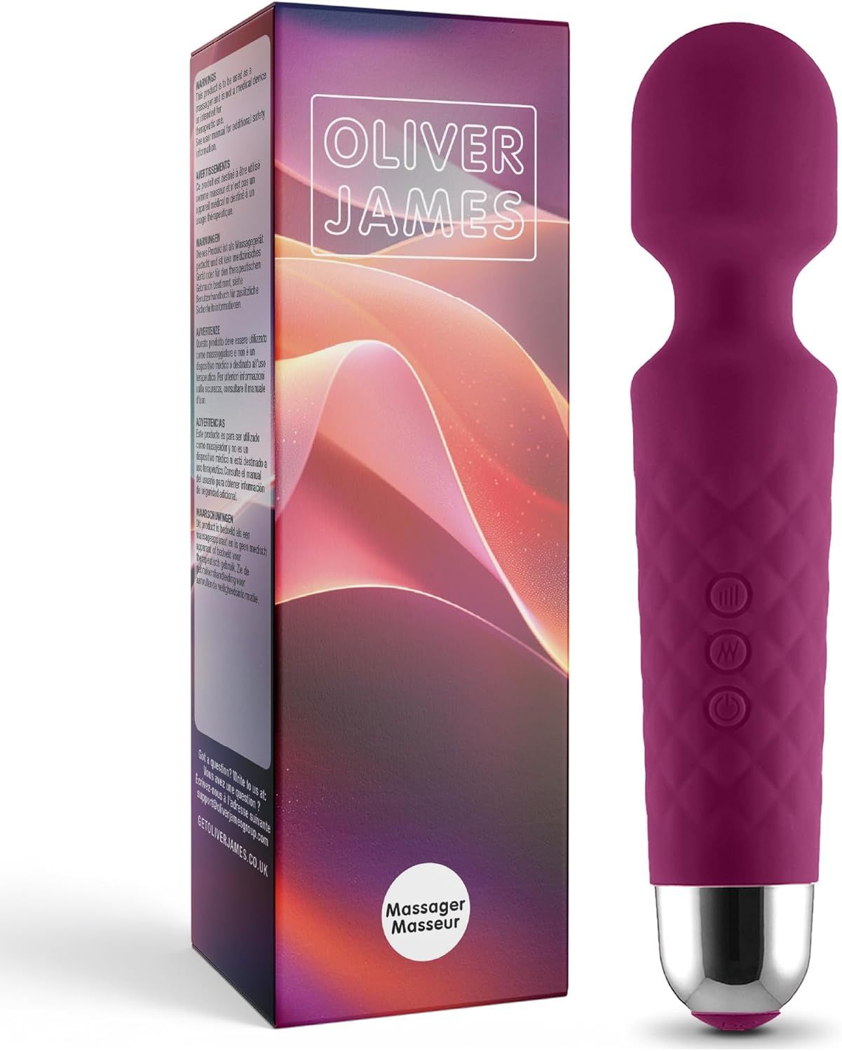 Oliver James Vibrator für Frauen - Leise & Leistungsstark Violett
