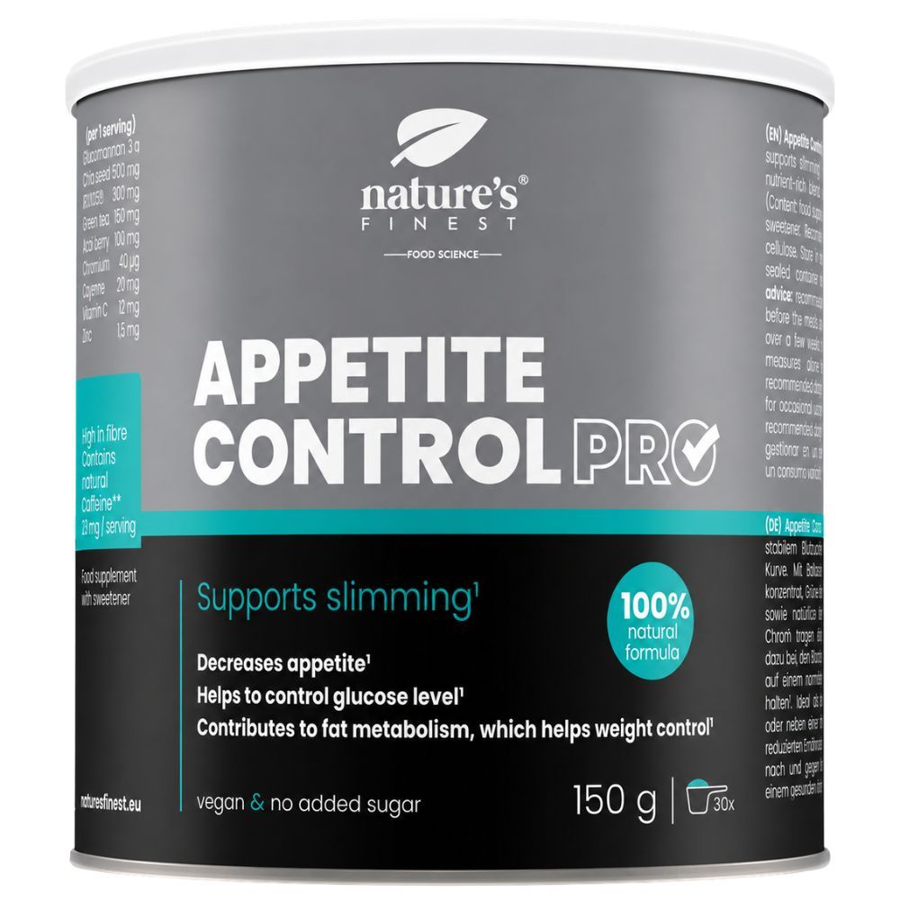 Nature's Finest Appetite Control PRO Dose, 150g. Unterstützt Schlankheit. 100% natürliche Formel.