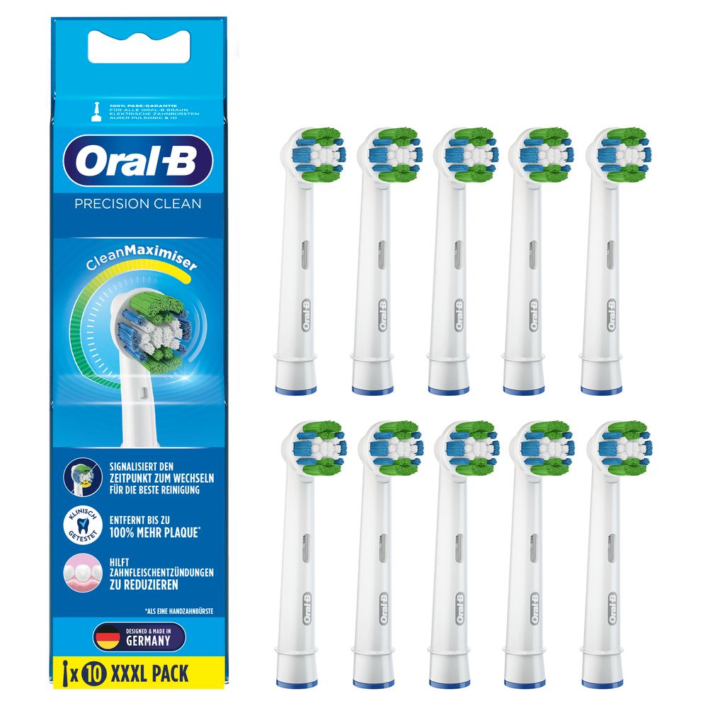 Oral-B - Aufsteckbürsten "Precision Clean CleanMaximizer" in Weiß