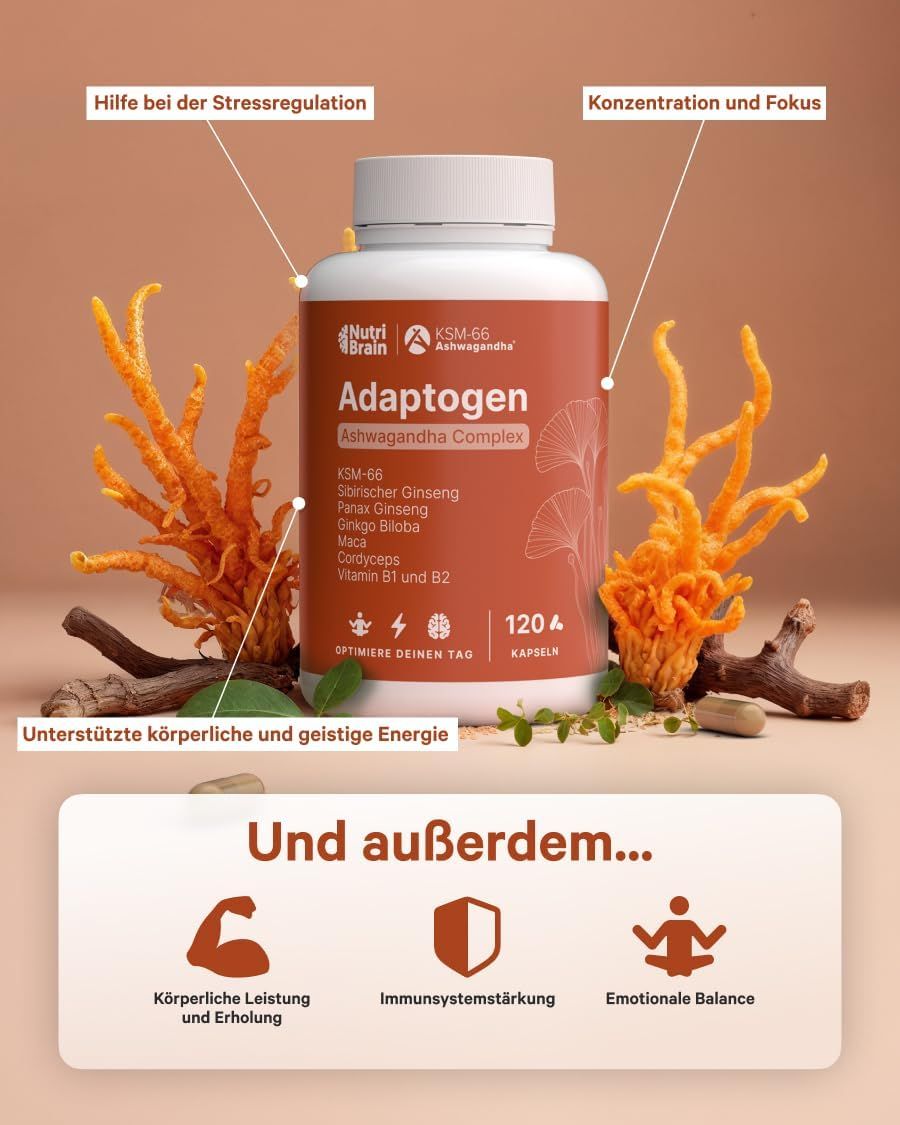 NUTRIBRAIN  Ashwagandha Komplex  Kapsel