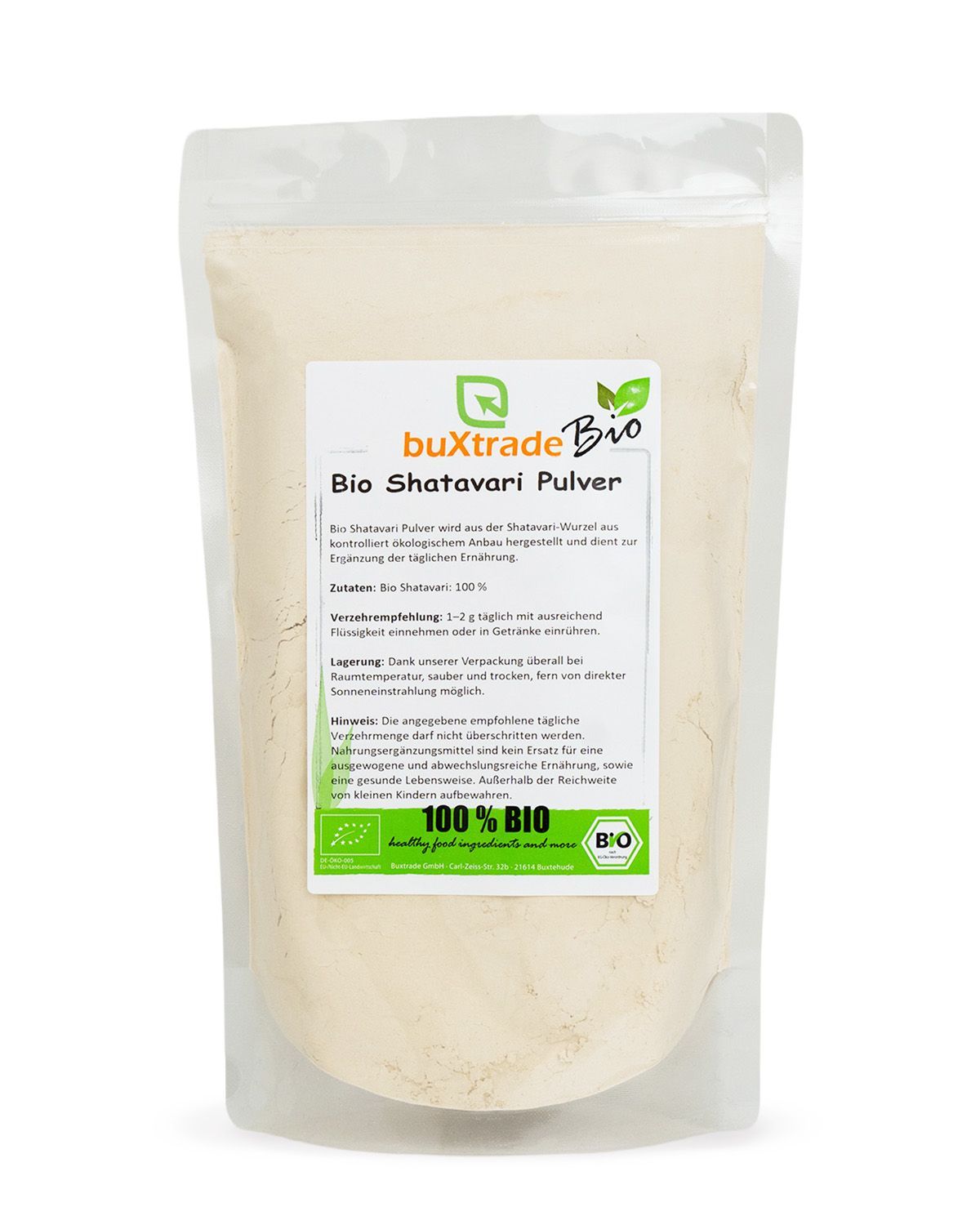 buXtrade Bio Shatavari Pulver