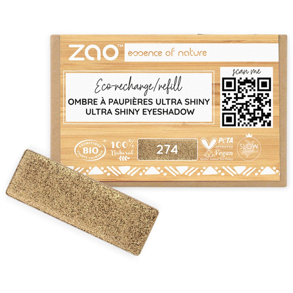 ZAO MAKE UP EYESHADOW MATT RECHTECKIG