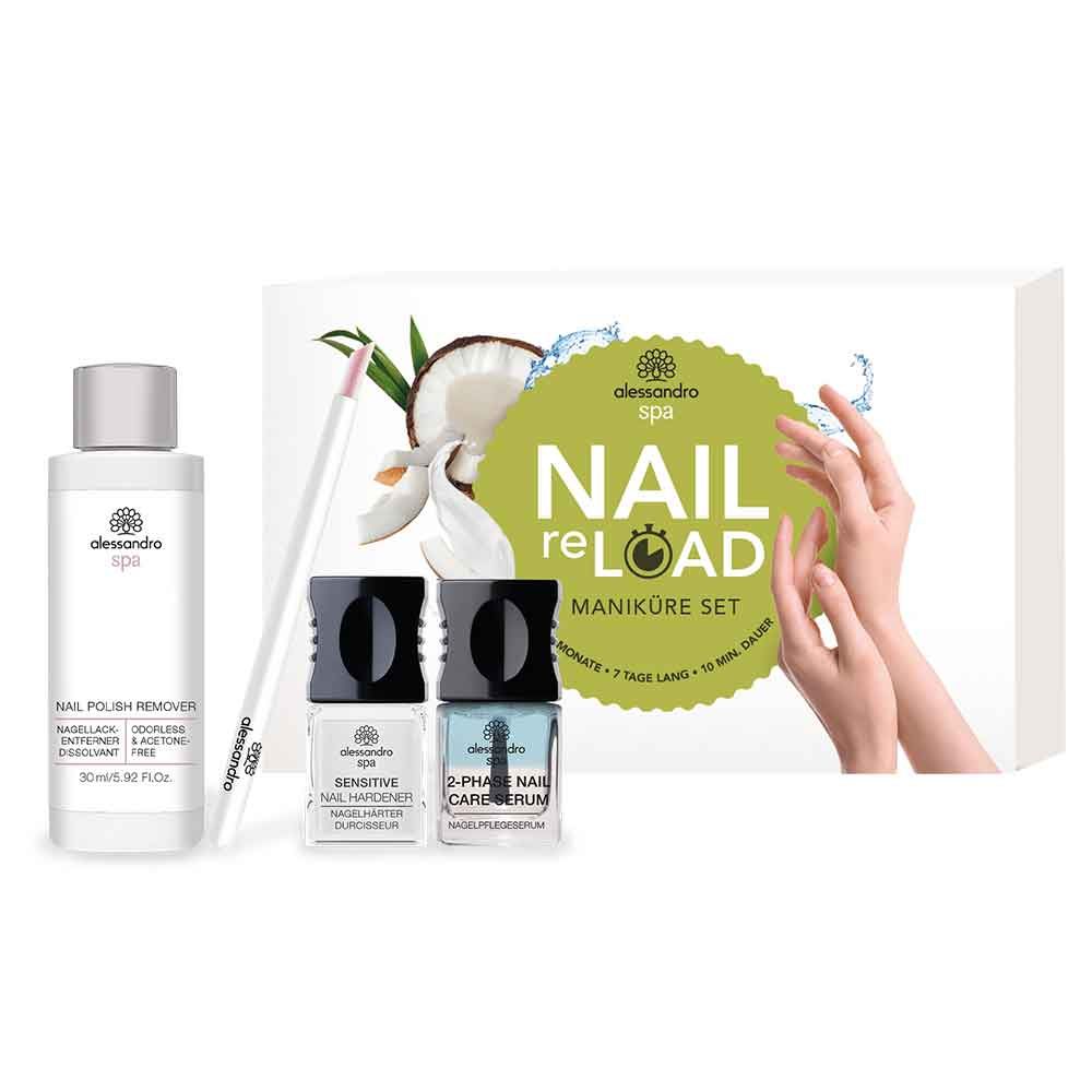 Alessandro International Nail SPA Nail Reload Manicure Set