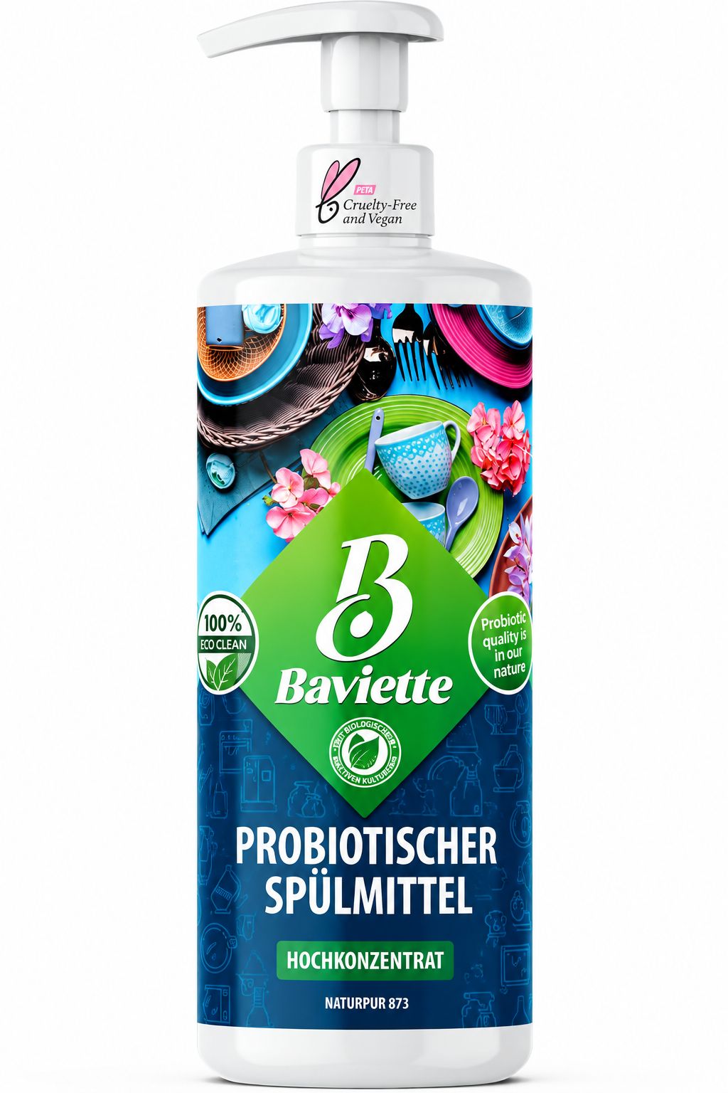 Baviette Probiotischer Spülmittel mit Aloe Vera