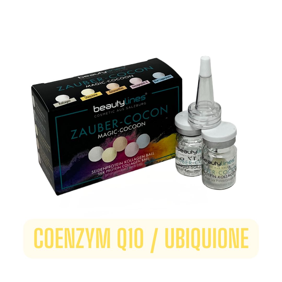 beautylines Zauber Cocon gefriergetrockneter Seidenprotein Kollagen Ball