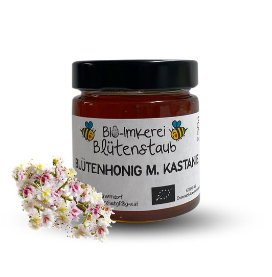 Bio Kastanienblütenhonig von Bio-Imkerei Blütenstaub