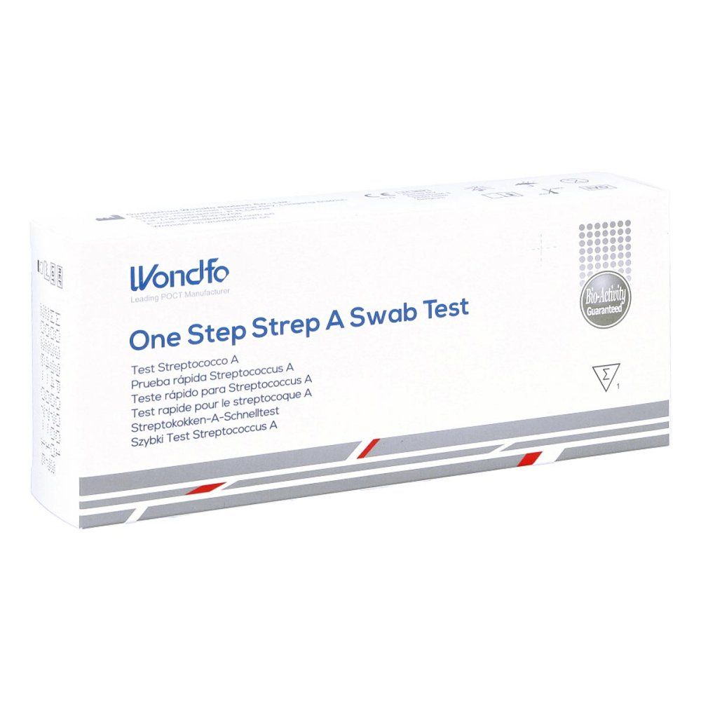 Wondfo Streptokokken A / Scharlach Selbsttest