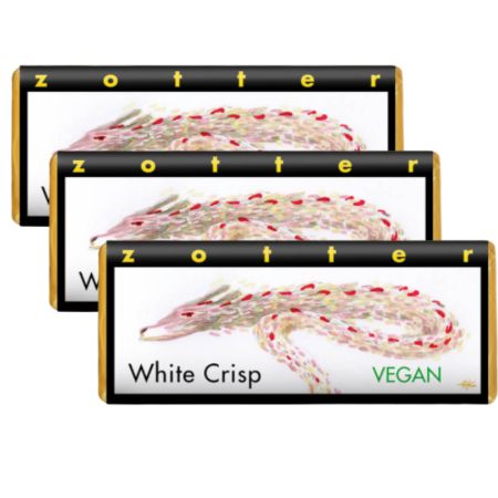 Zotter vegane Bio-Schokolade White Crisp