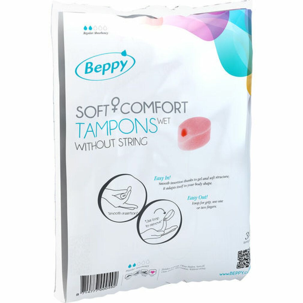 Beppy *WET* Soft + Comfort Tampons without String