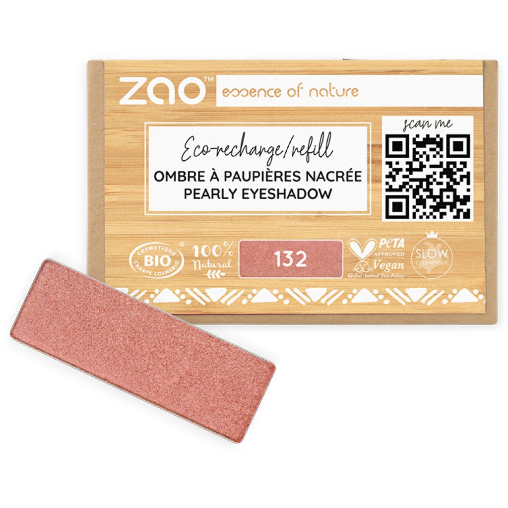 ZAO MAKE UP EYESHADOW PEARLY RECHTECKIG