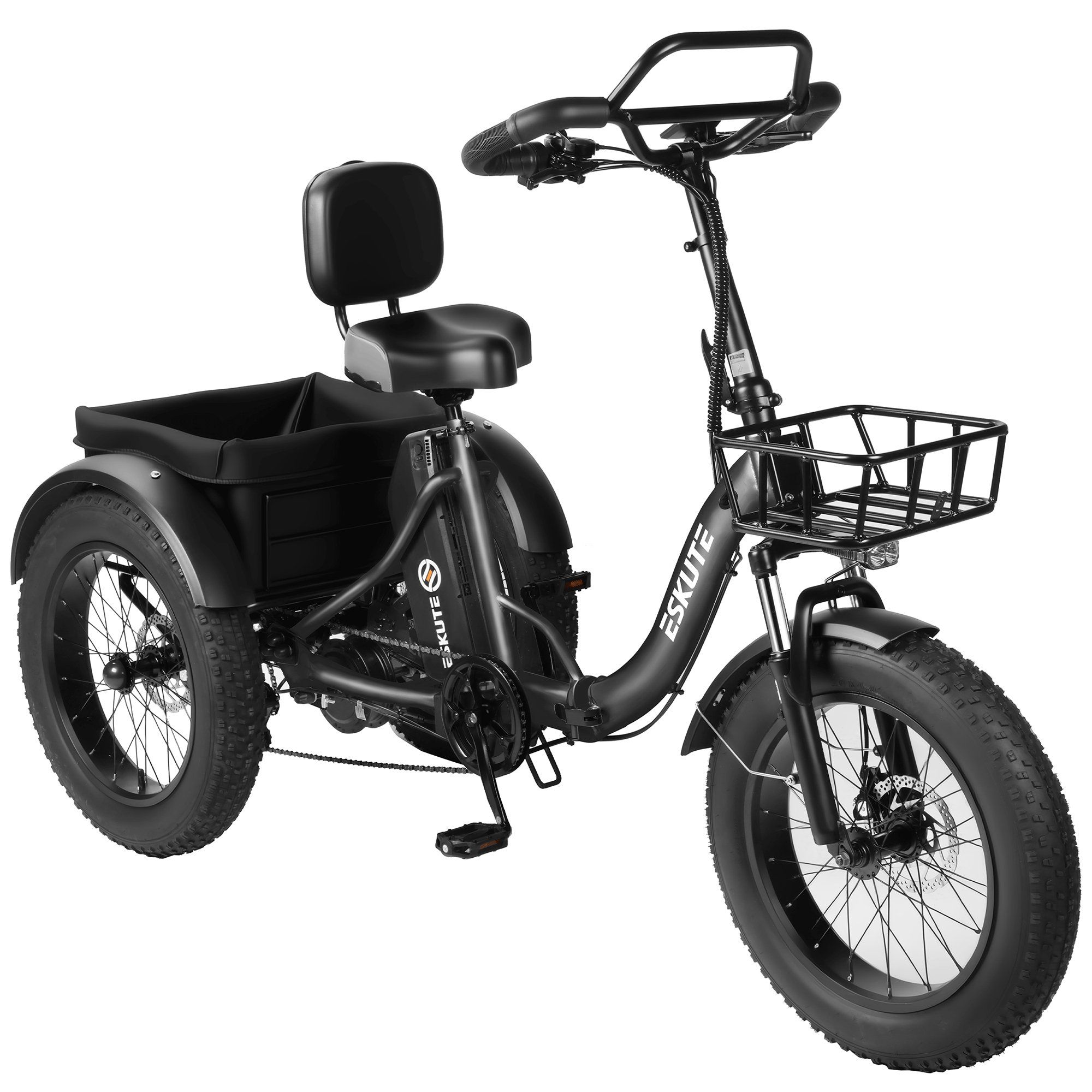 ESKUTE T302 Pro Elektrisches Lastendreirad, 48V 20,8Ah Akku