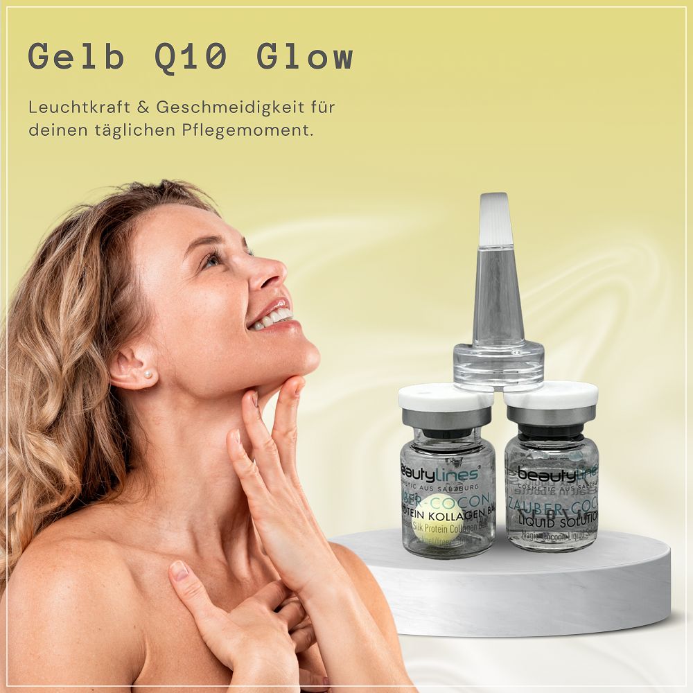 beautylines Zauber Cocon gefriergetrockneter Seidenprotein Kollagen Ball