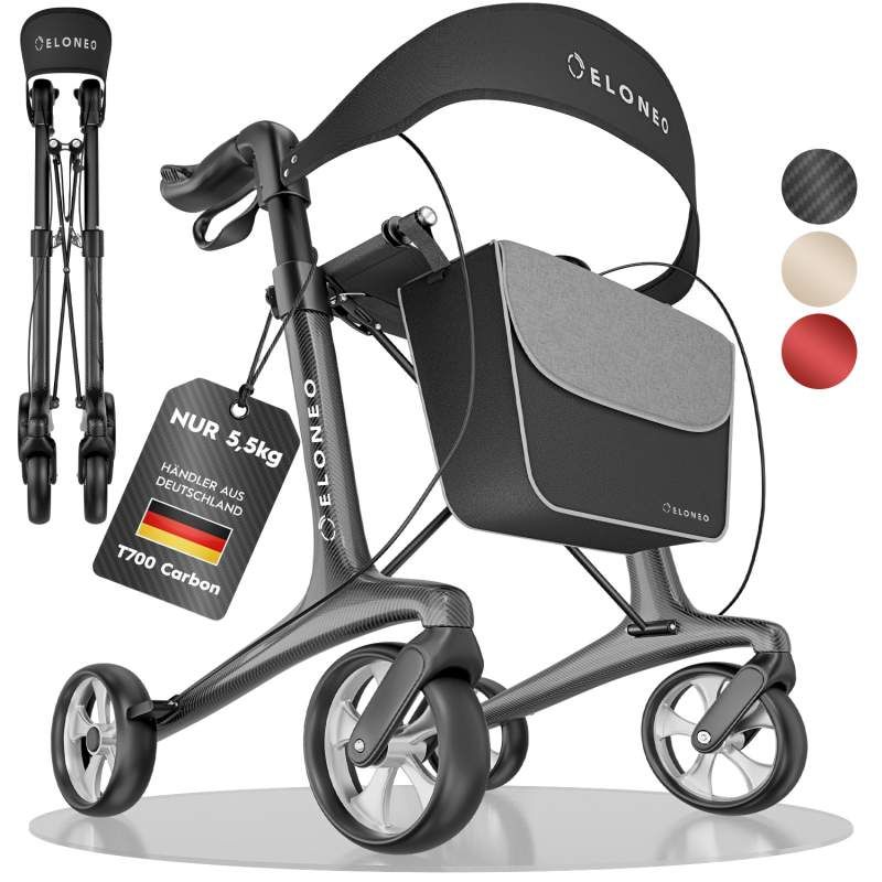 ELONEO Carbon Rollator - L