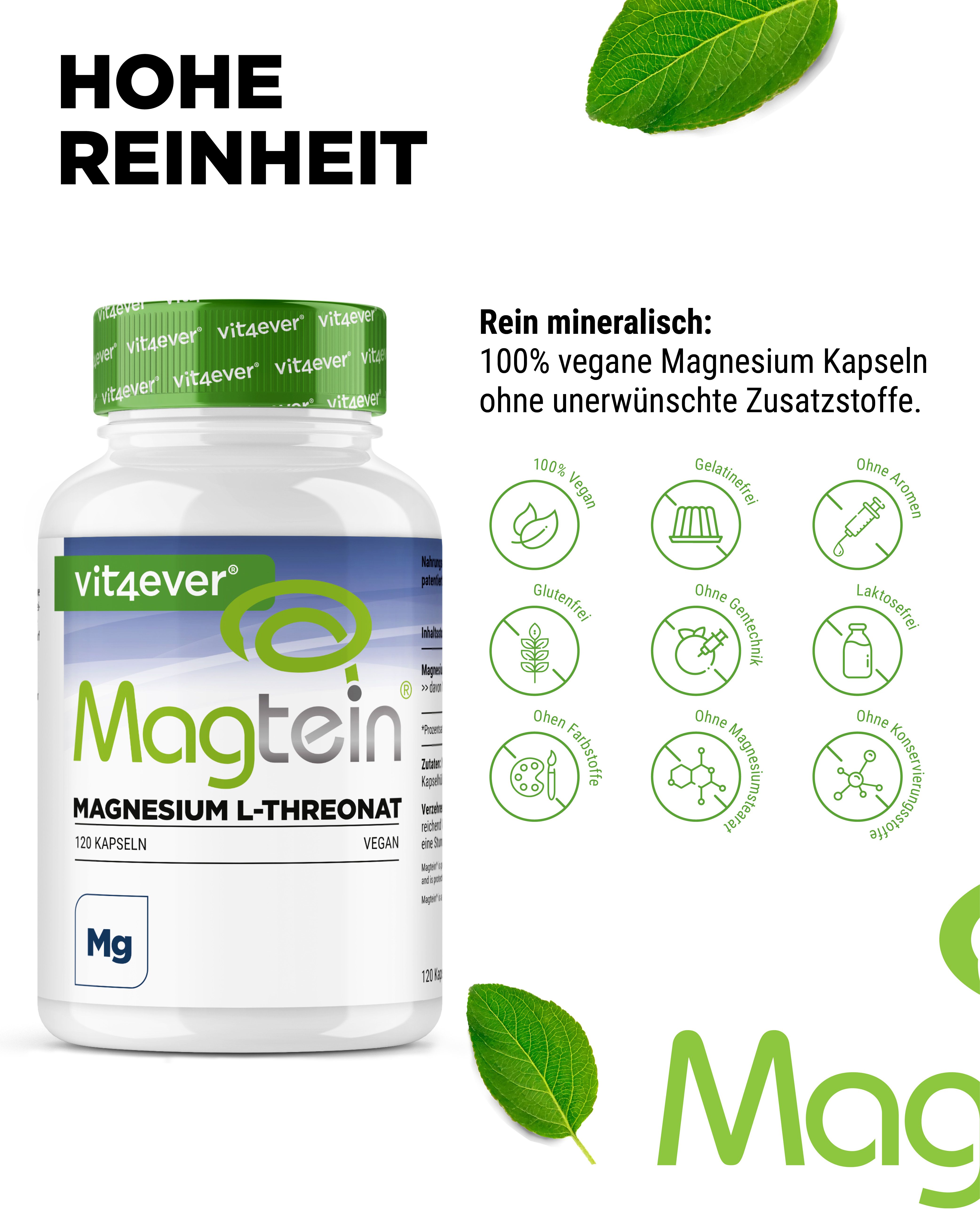 vit4ever Magnesium L-Threonat (Magtein®)