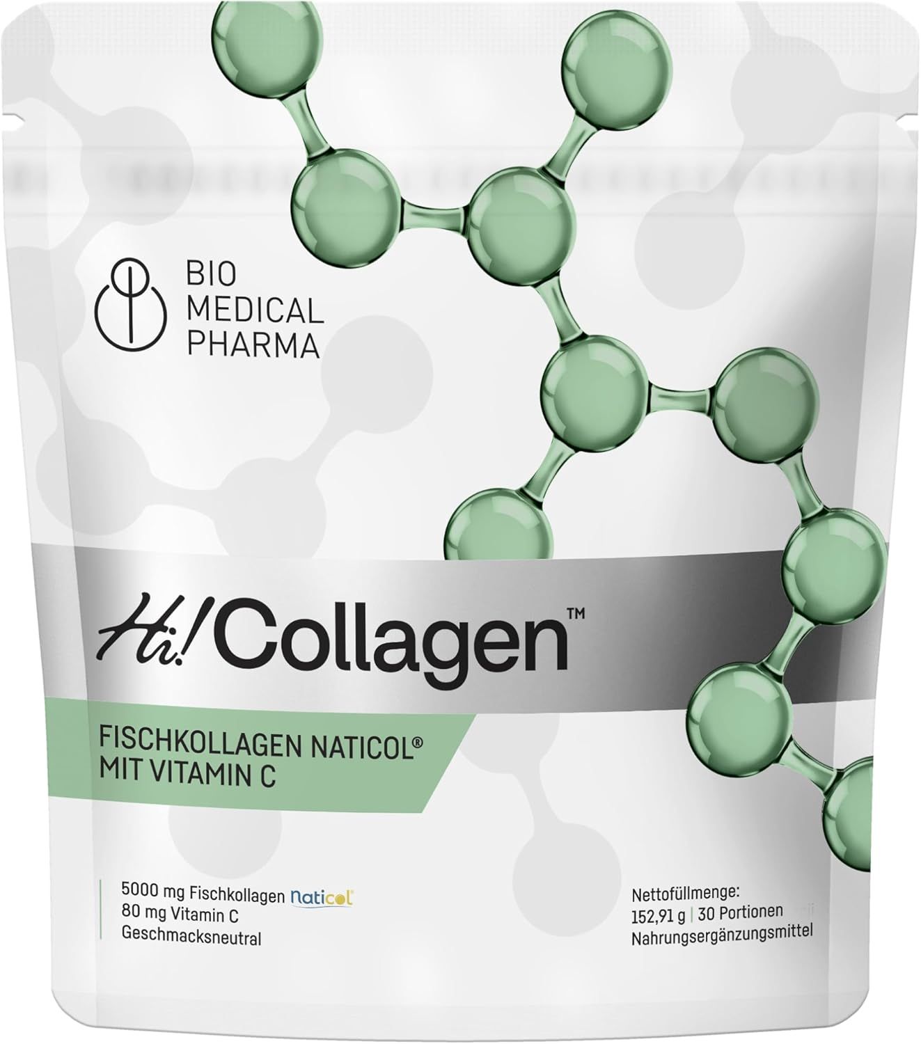 Bio Medical Pharma Marine Kollagen Pulver mit Vitamin C