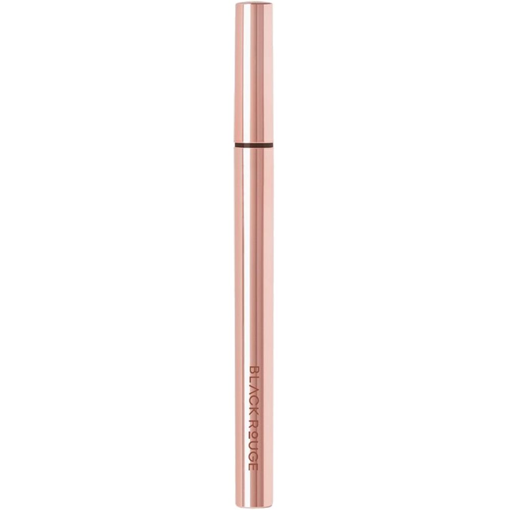 Eyeliner in Roségold mit schwarzer Spitze. Der Schriftzug BLACK ROUGE ist auf dem Stift zu sehen.