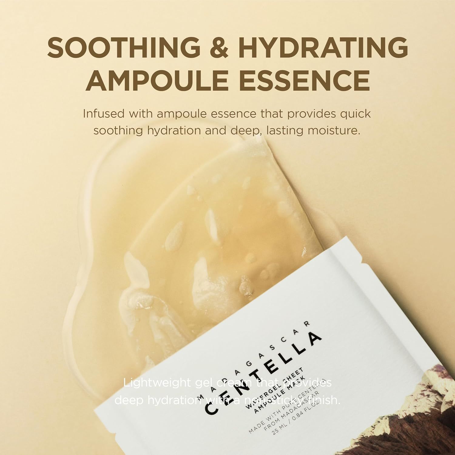 SKIN1004 Madagascar Centella Watergel Tuch Ampulle