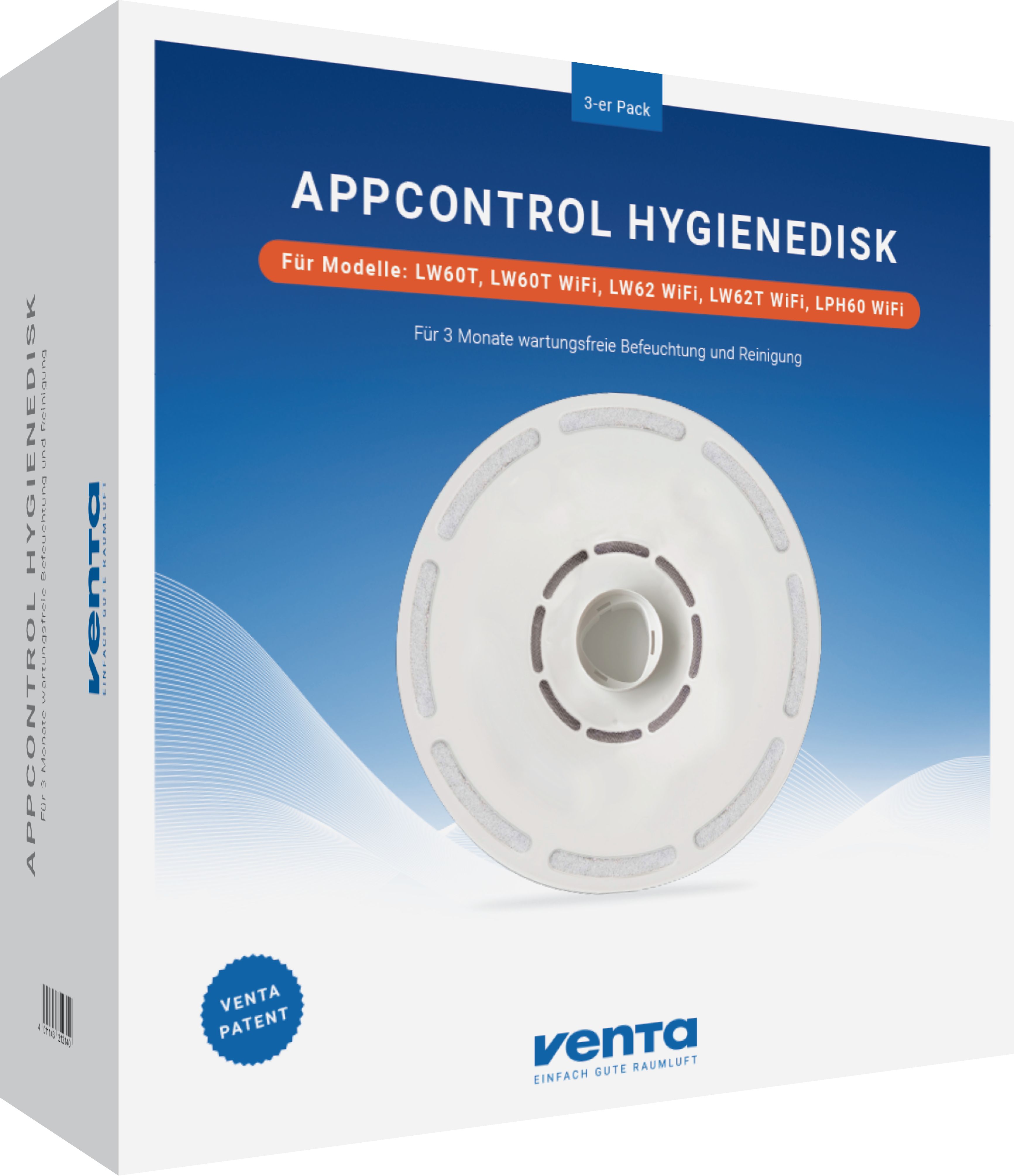 Venta AeroStyle Hygienedisk 3er