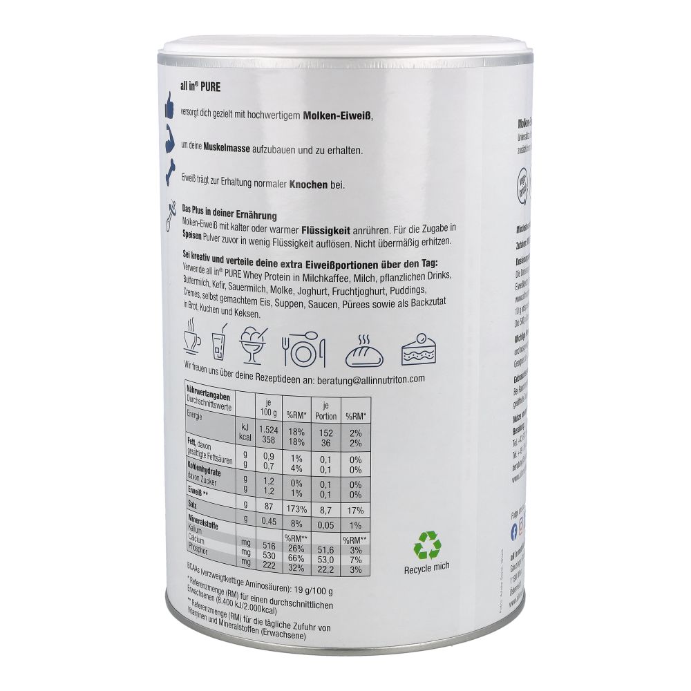ALLIN PROT-PLV PURE WHEY