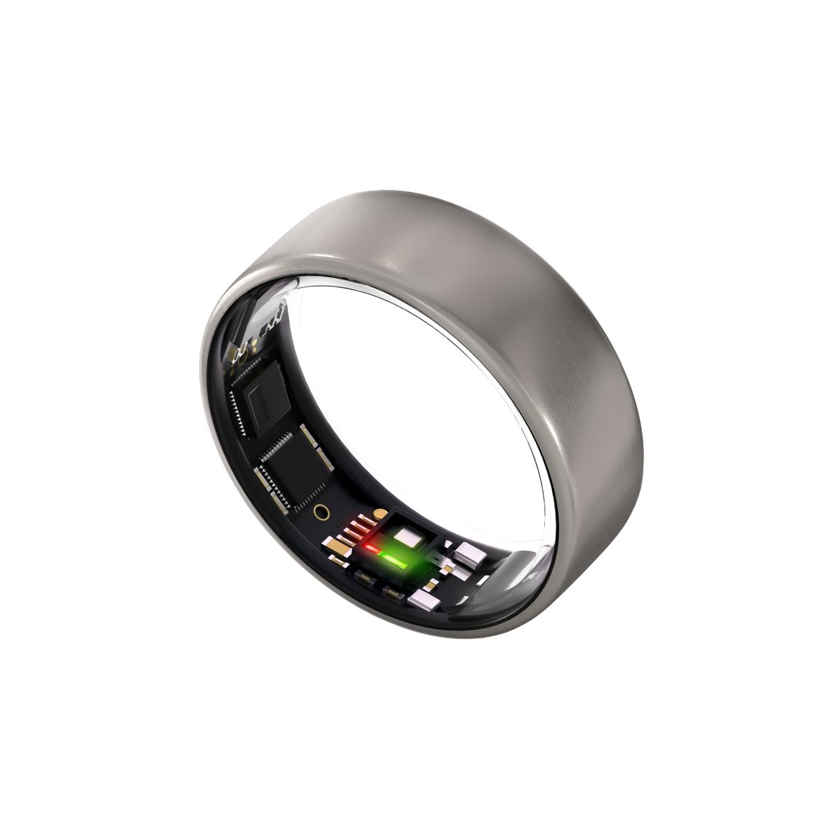 Ultrahuman AIR Smart Ring, Raw Titanium- Größe 9