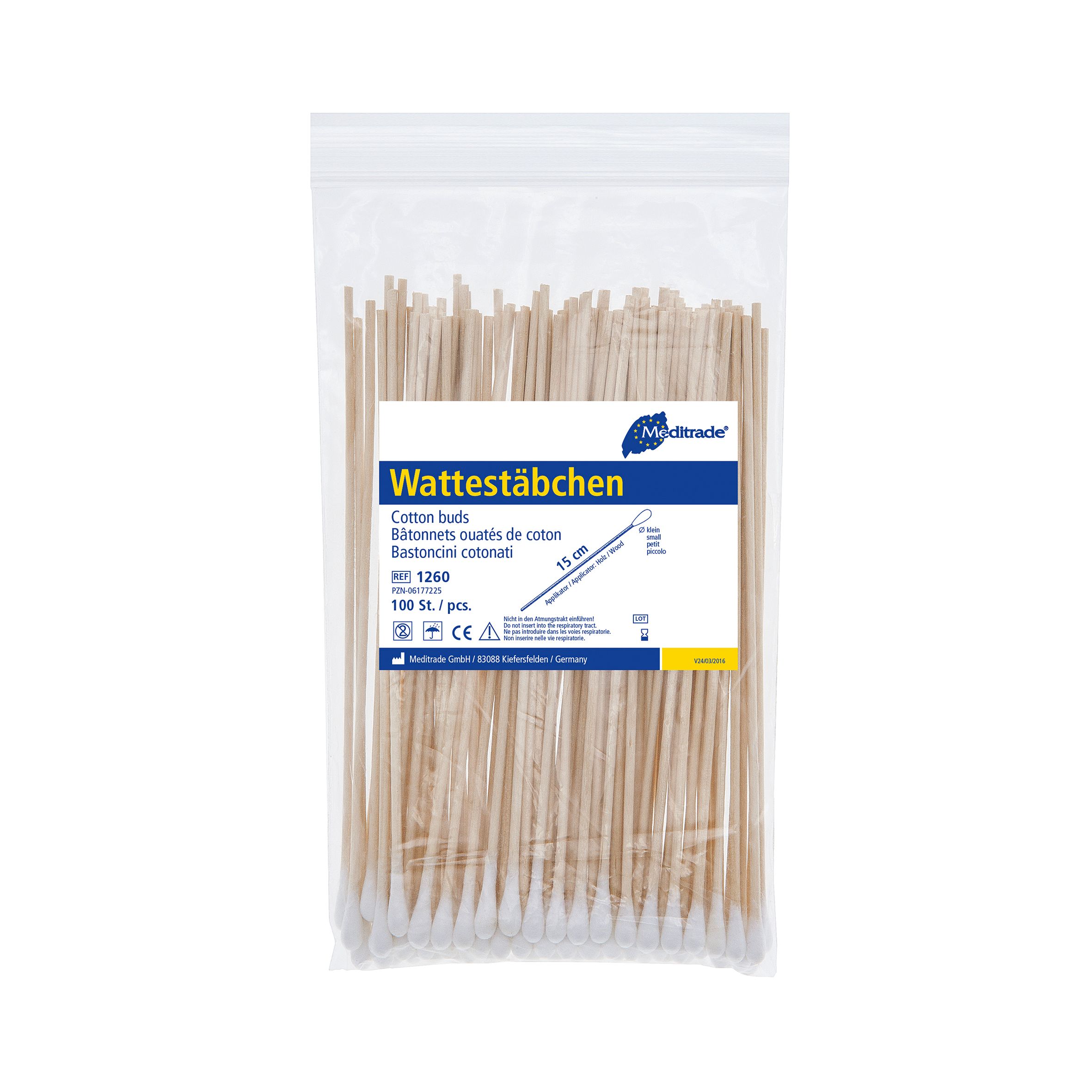 Meditrade® Wattestäbchen kleiner Kopf