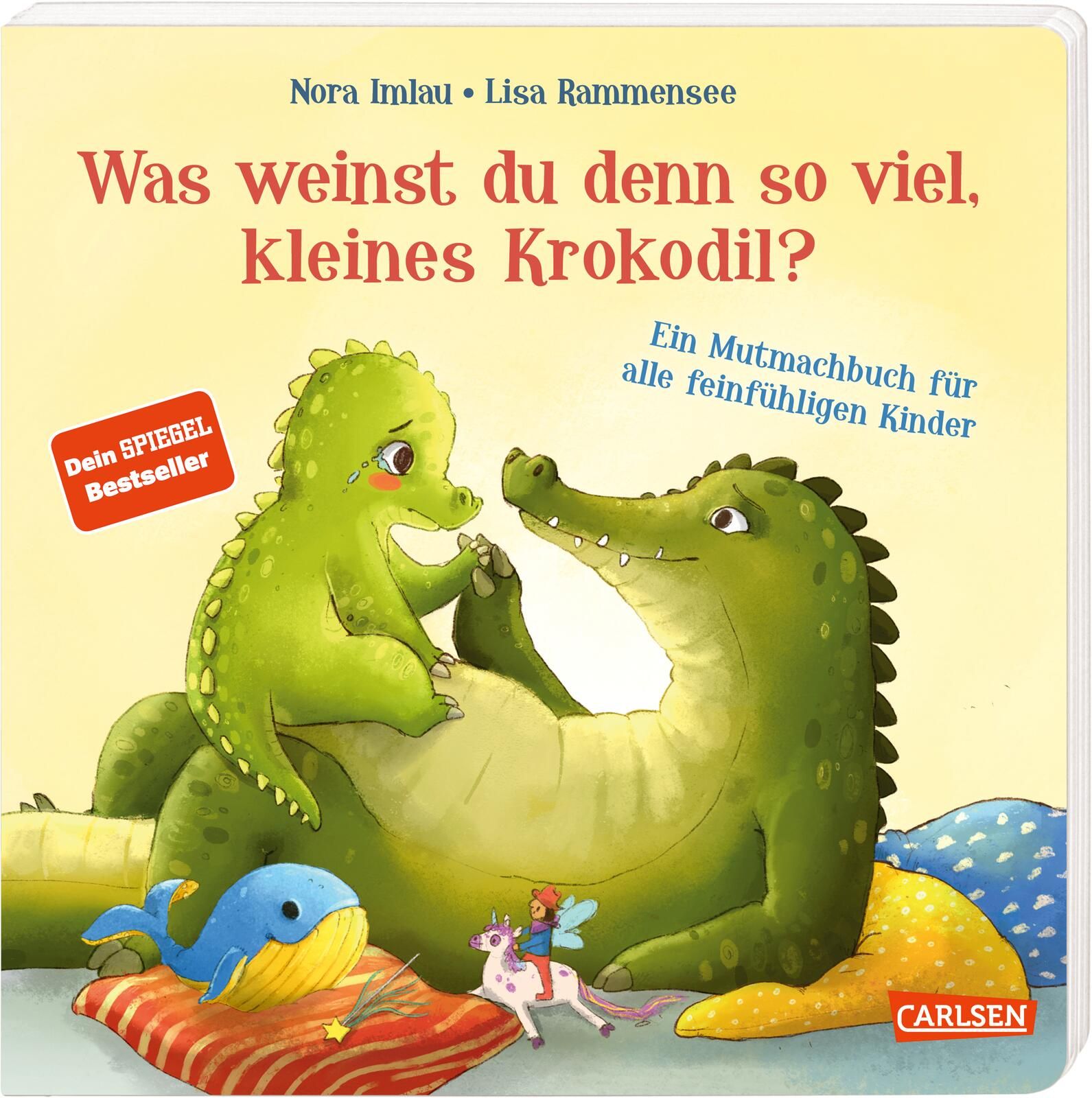 Was weinst du denn so viel, kleines Krokodil?