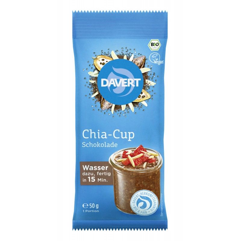 Davert - Chia-Cup Schokolade