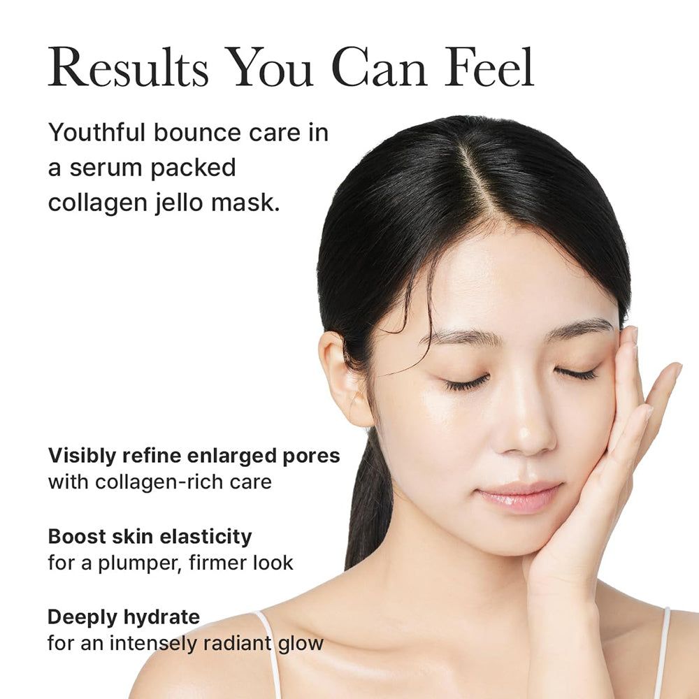 ARENCIA Rote Kollagen Gelee Hydrogel-Maske