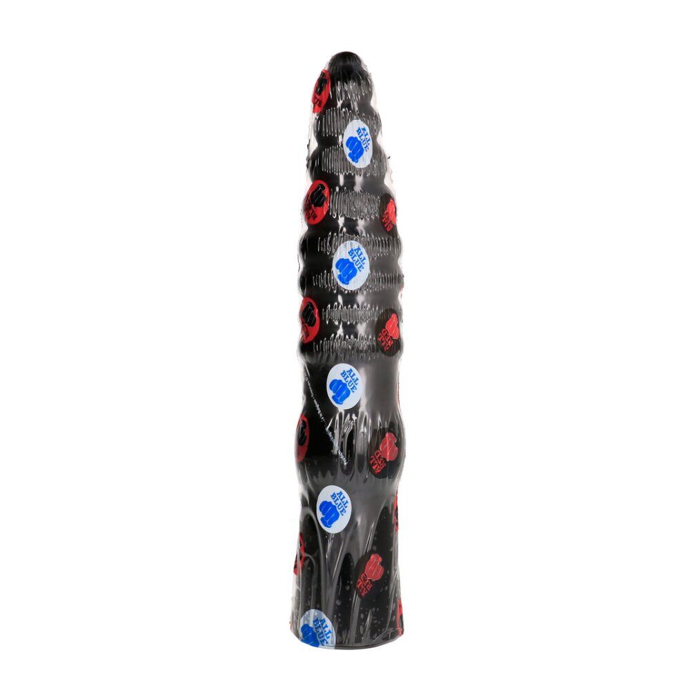 All Black - Stroker - XXL gerippter Dildo