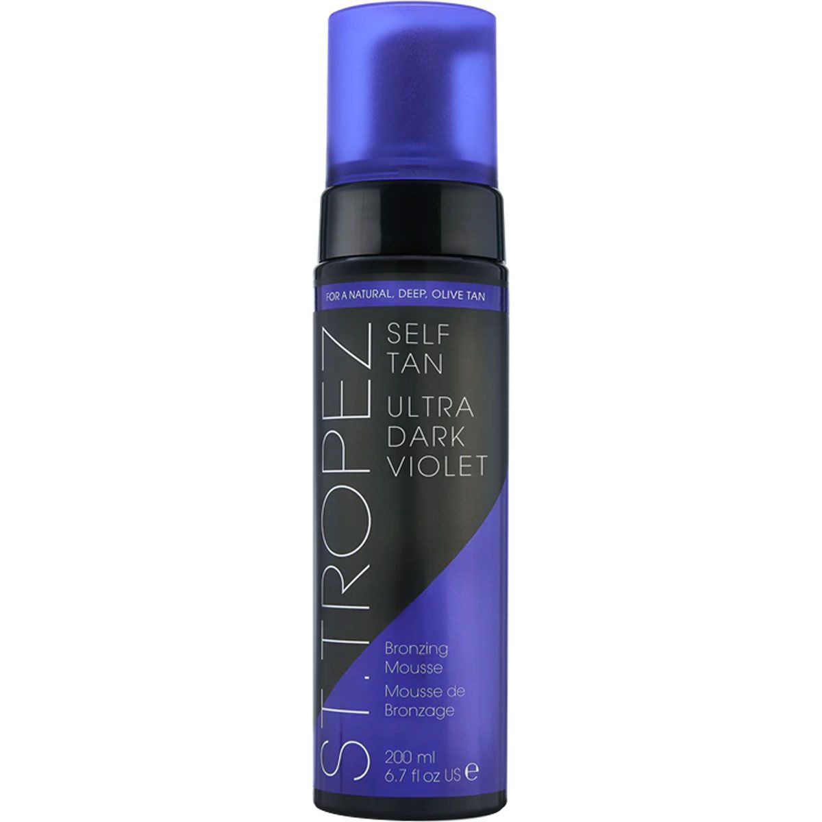 St. Tropez Selbstbräunungs-Mousse in Violett, 200 ml.