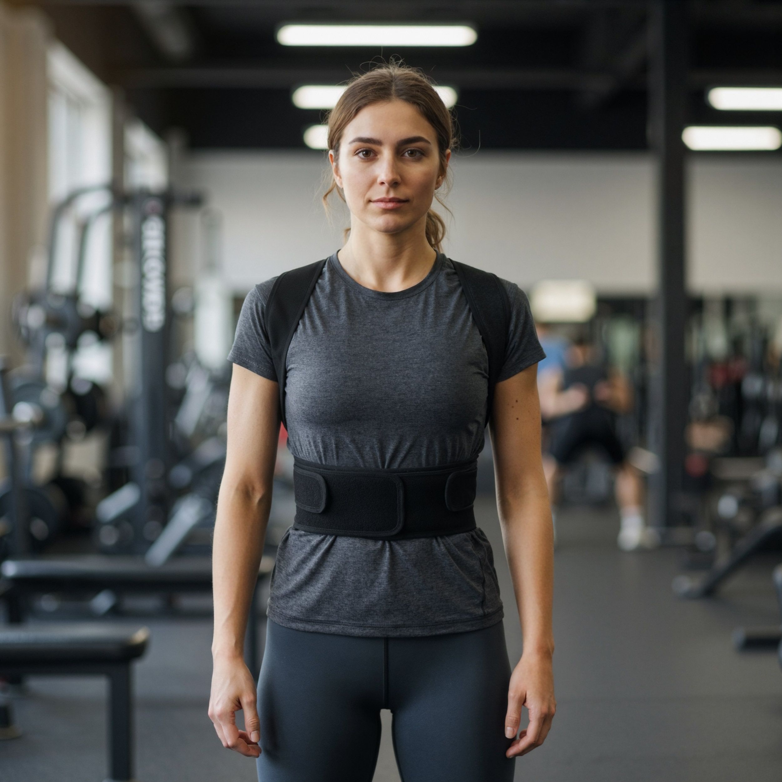 Haltungs­korrektor für Rücken & Schultern – Verstellbare, Atmungsaktive Rückenstütze – Größe L-XL