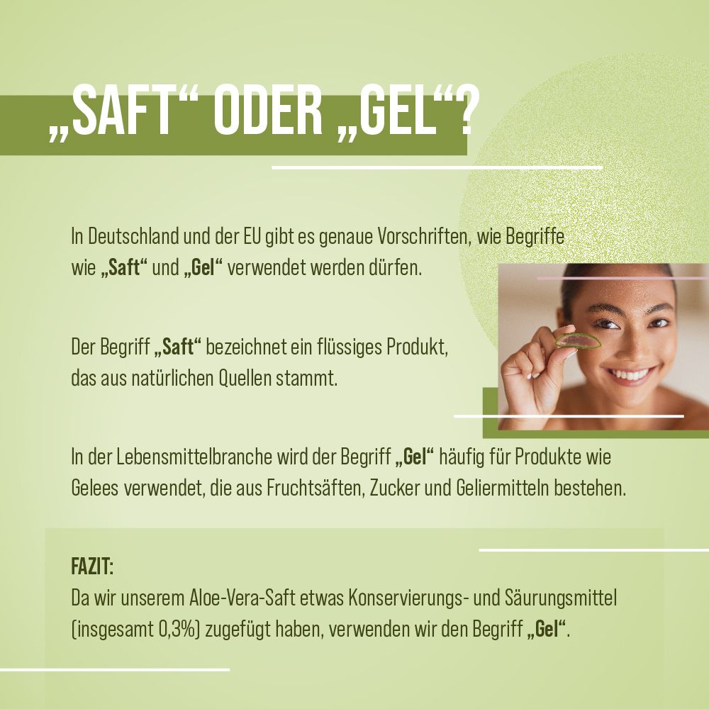 Sanct Bernhard Aloe-Vera-Trinkgel unverdünnt