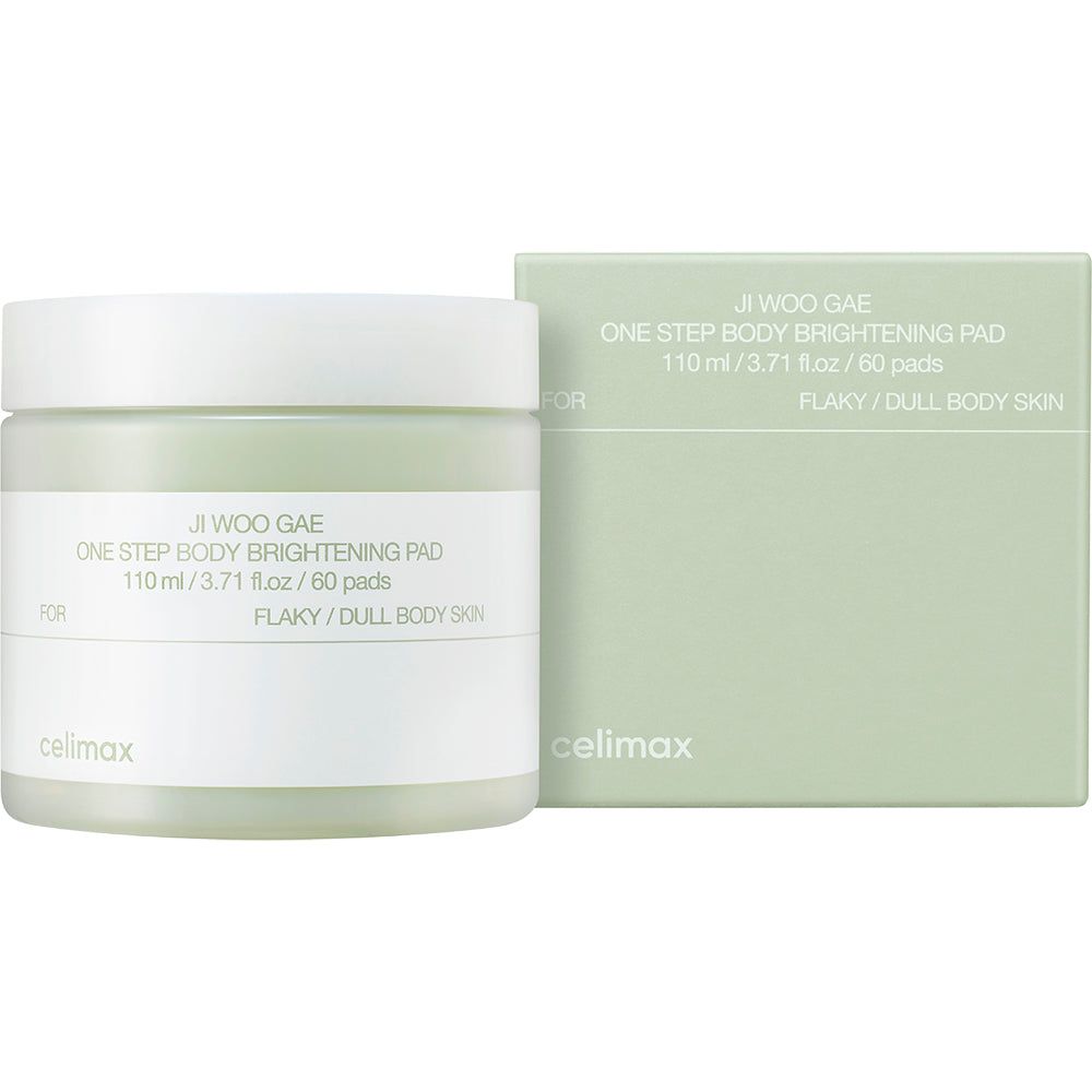 CELIMAX Ji Woo Gae One-Step Körper-Aufhellungspads – Peeling-Pads für den Körper