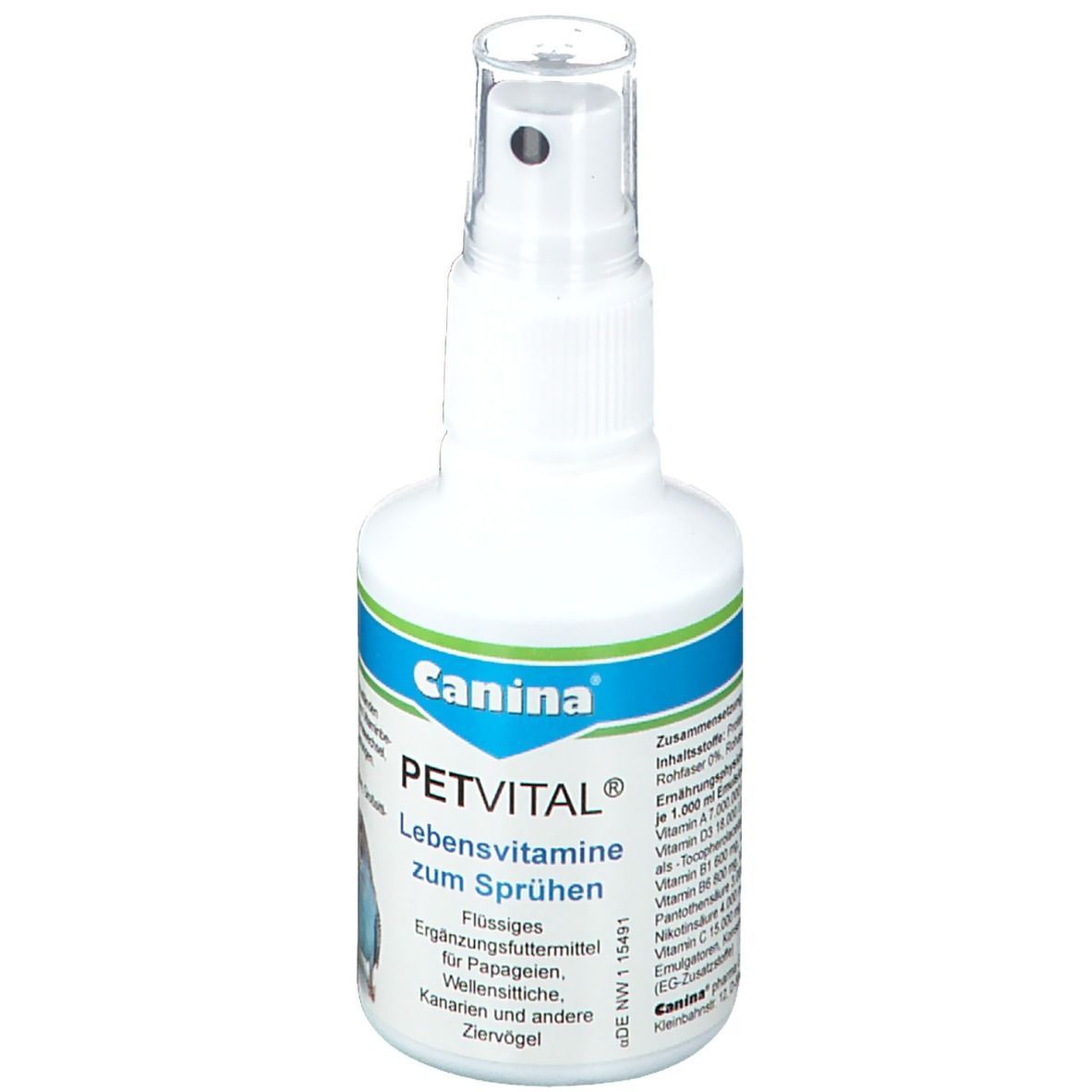 PETVITAL® Lebensvitamine für Ziervögel