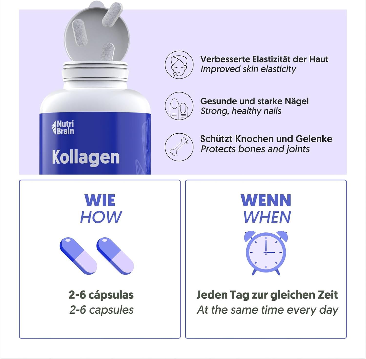 NUTRIBRAIN  Kollagen Kapseln