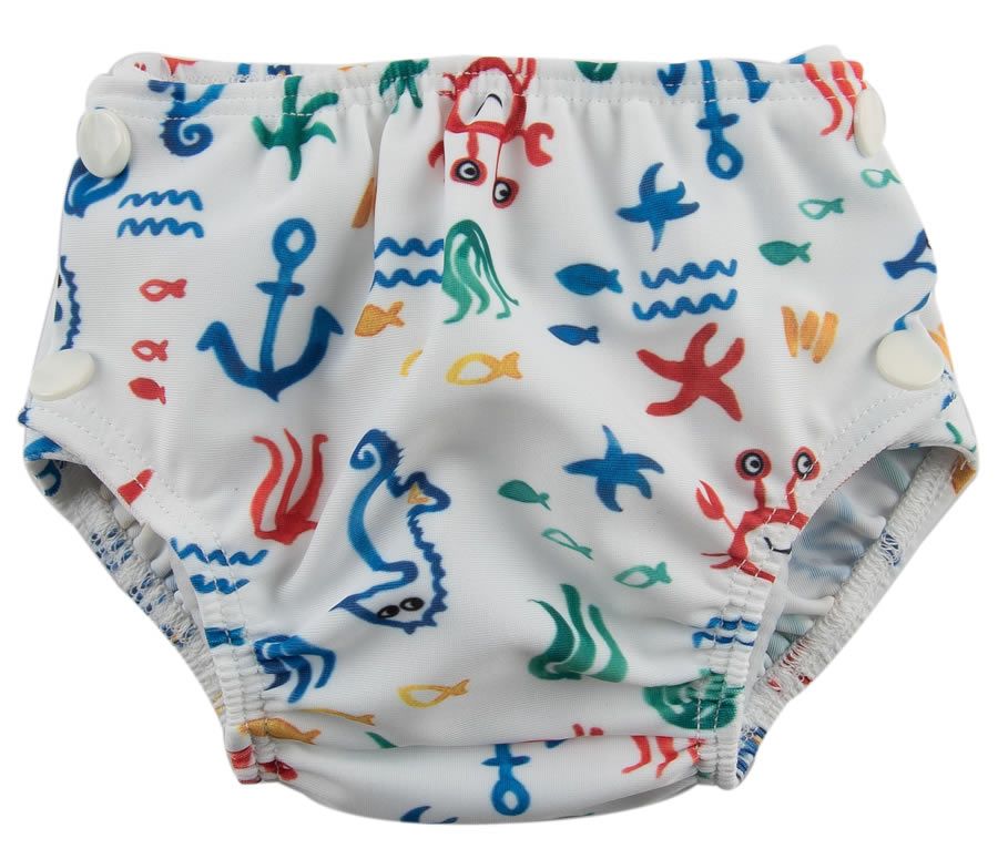 Popolini Babybadehose Gr. S (3-9 kg) Under The Sea