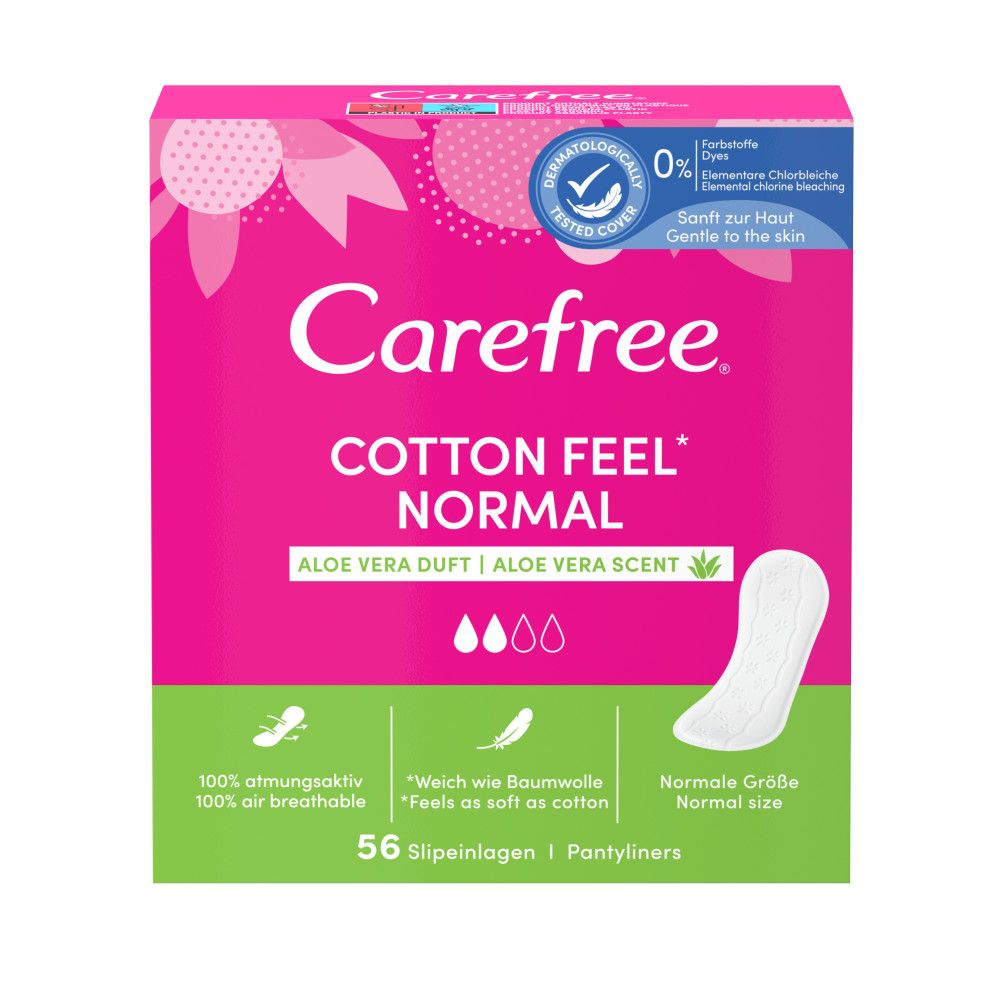 CAREFREE Cotton Feel Aloe Slipeinlagen