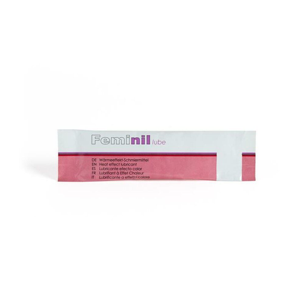Feminil Lube Monodose Stick. Gleitmittel mit Wärmeeffekt.