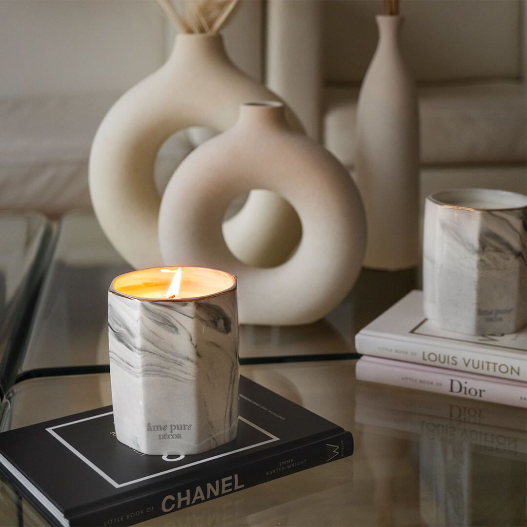 âme pure Duftkerze | Vanille & Kokosnuss